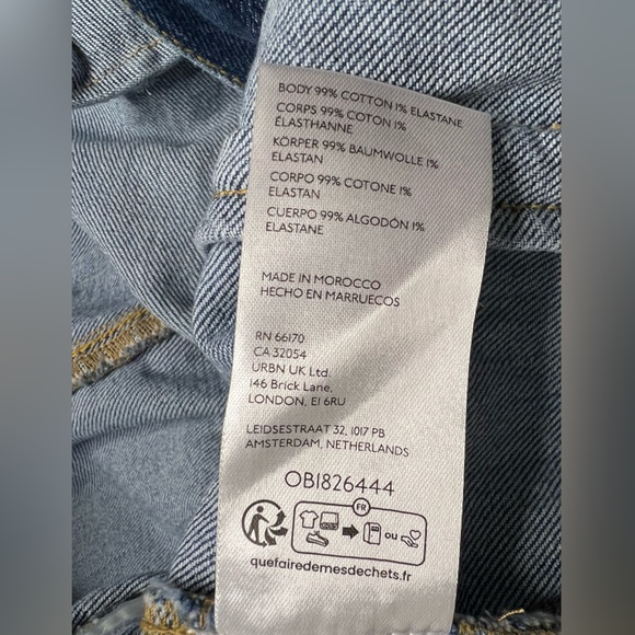 We The Free Fast Lane Denim Moto - Picture 9 of 15